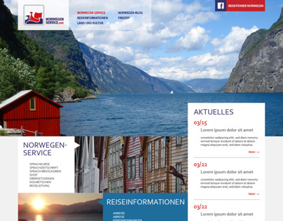 "Norwegen-Service"  -  Website
