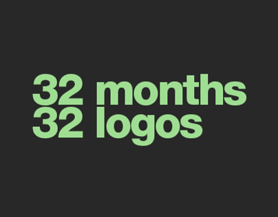 32 Months / 32 Logos