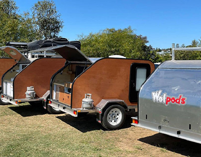 Adventures with Wotpods Camper Trailer Pods
