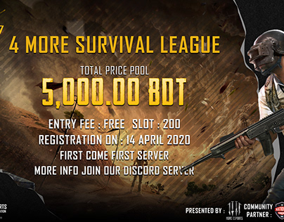 4 More Survival League ( 4MSL ) | Pubg Tournament