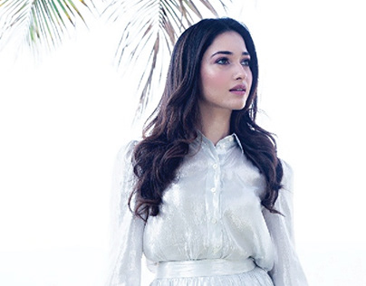 Styling Tamannah Bhatia For an Interview