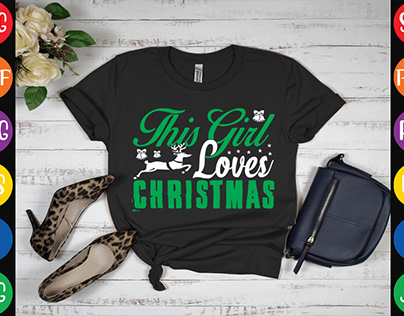 Christmas t shirt design