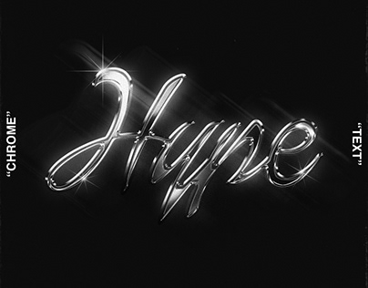 Project thumbnail - Hype Chrome Text Effect