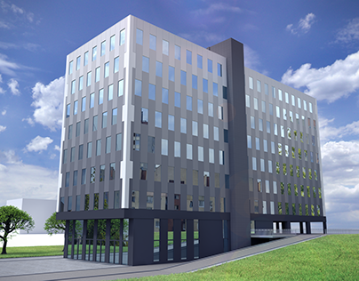Office Building (3d Modeling & Visualization)