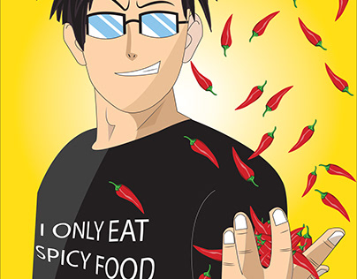 ARTWORK SOFT SELL SPICY FOOD