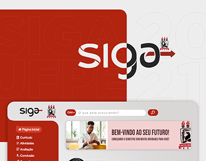 SIGA UFPE - Redesign Website