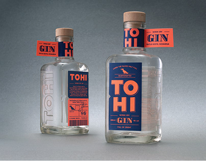 TOHI Gin Branding