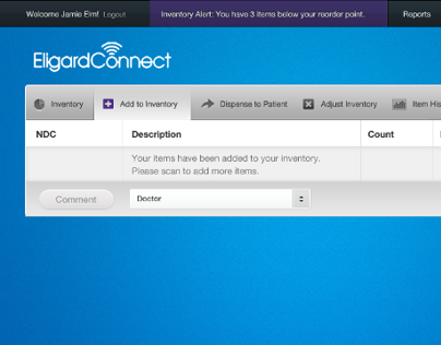 Eligard Connect Web App