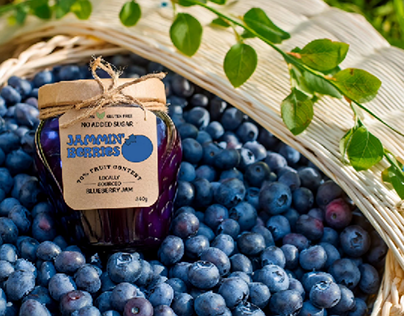 Jammin' berries branding