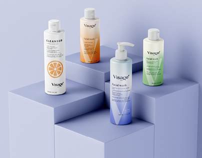 Visage Skin Care | Logo , visual identity, packaging