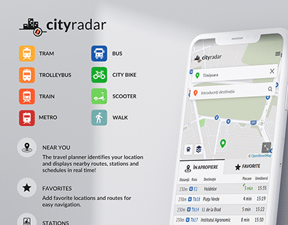 CityRadar UI/UX