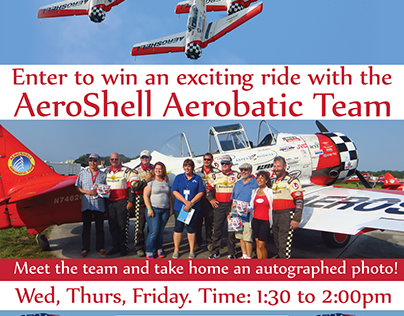 AeroShell Aerobatic Team Even Poster