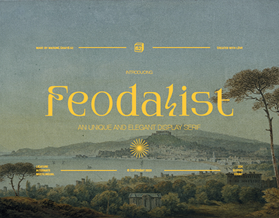 Feodalist - Unique Display Serif