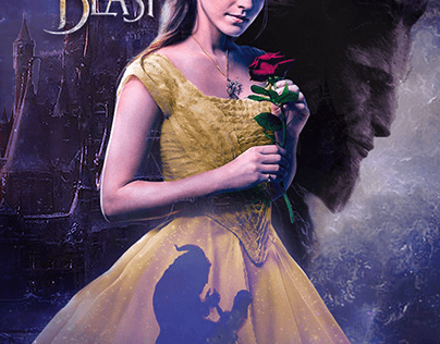 BEAUTY AND THE BEAST poster design