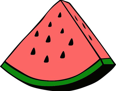 watermelon illustrator