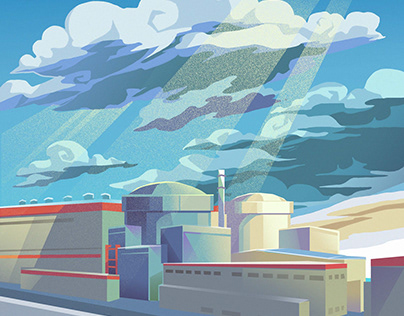 Nuclear Power Plant Illustrations (1)