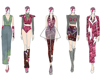 Glam Rock inspired collection