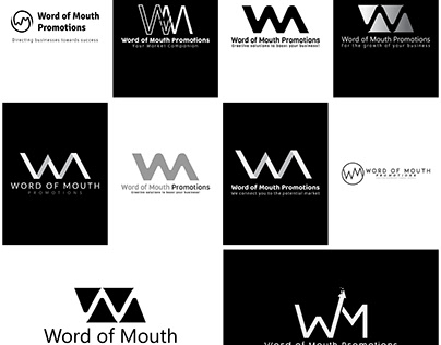 Word of Mouth Promotions Logo Design