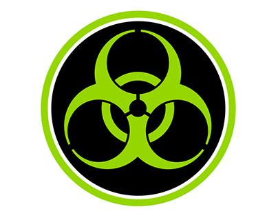 Biohazard Symbol Circle