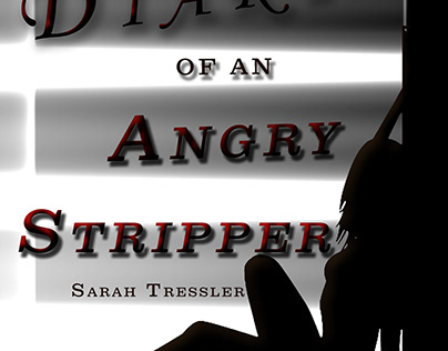 Diary of an Angry Stripper, book cover design