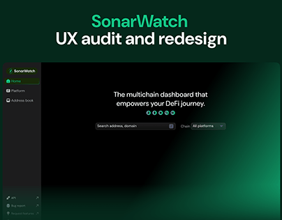 Project thumbnail - SonarWatch UI/UX Audit and Redesign