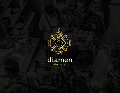 Project thumbnail - Diamen Roaster Logo Design