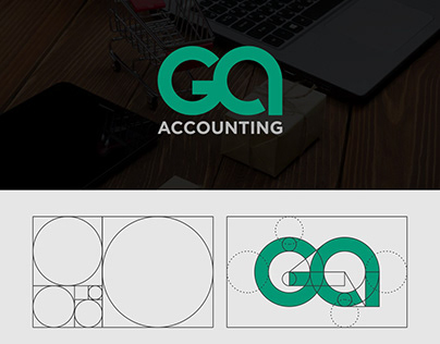 GA Accounting Logo Design