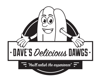 Dave's Delicious Dawgs Logo Design