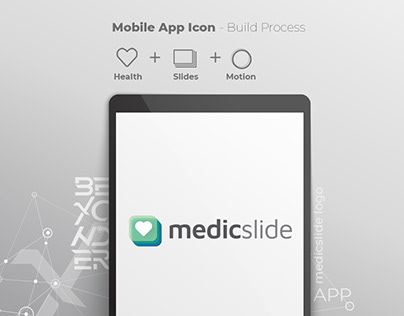 Medic Slide - Mobile App Icon Design