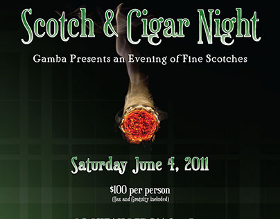 Gamba Scotch and Cigars