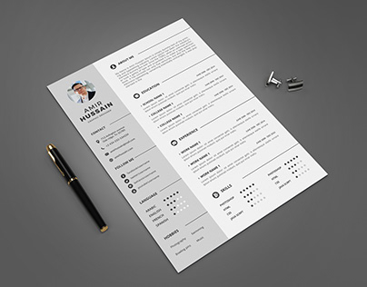 Free Download Professional Resume Template