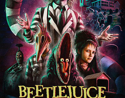 Beetlejuice Poster Art