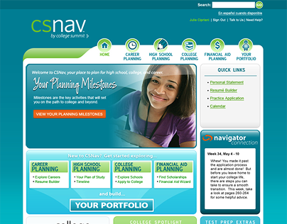 CSNav.org Website Redesign