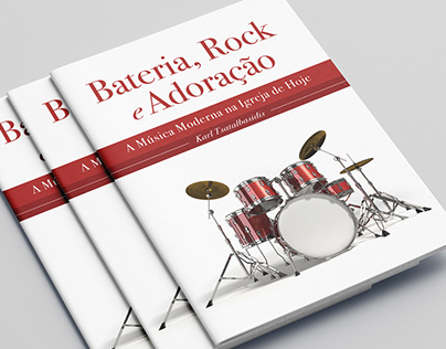 Book Cover - Bateria, Rock e Adoração
