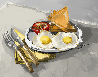 Food painting