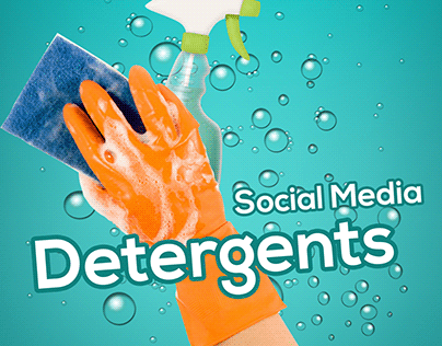 detergents social media design