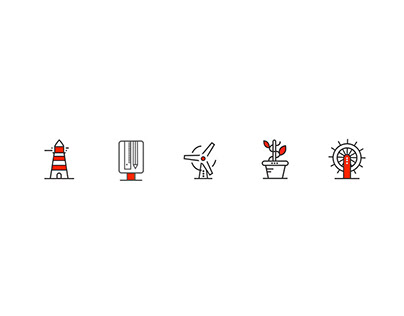 web icons design and animation