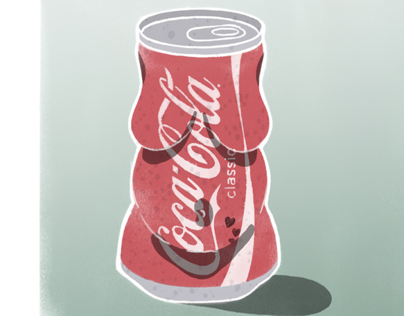Coca Cola and Diet Coke