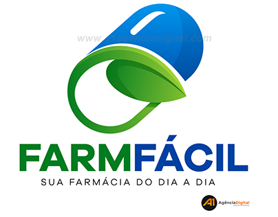 LOGOTIPO DA FARMÁCIA - FARMFÁCIL