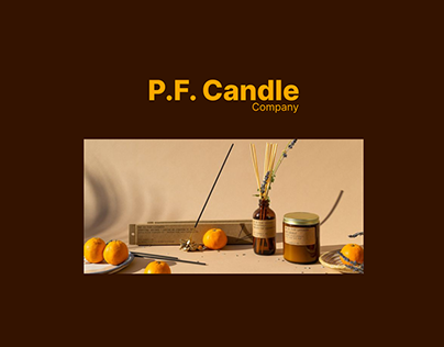 P.F. Candle Co. e-commerce