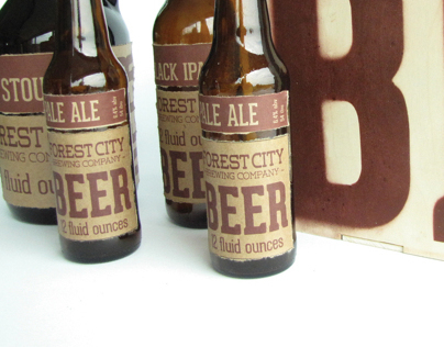 Beer Packaging: Forest City Brewing Company