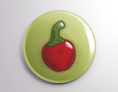 Cherry Pepper Button