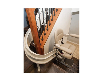 Curved Stair Lift in Milwaukee and Appleton, WI