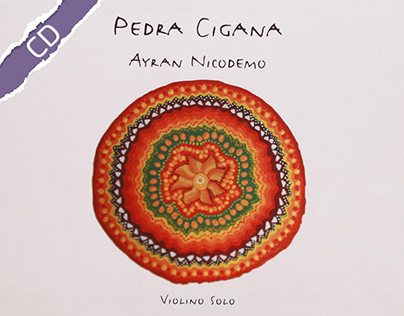 AYRAN NICODEMO - PEDRA CIGANA CAPA DE CD/CD COVER
