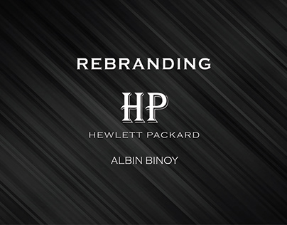 HP Rebranding 'Hewlett-Packard'