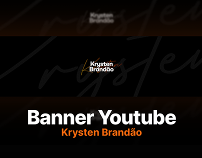 Banner Youtube | Krysten Brandão