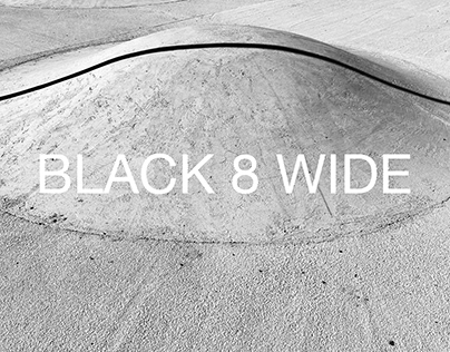 BLACK 8 WIDE