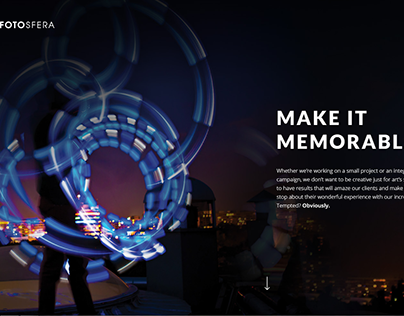 Fotosfera Advertising Agency - Rebranding - Website