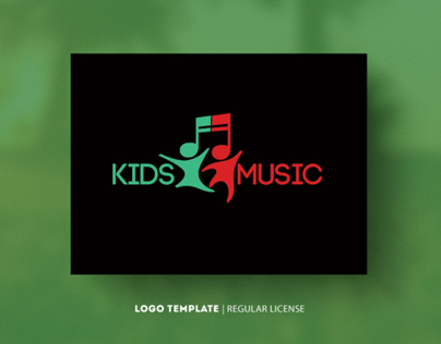 Kids Music | Template Logo $30