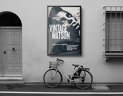 Albert Watson exhibition Poster and Brochure